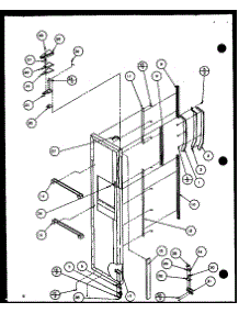 05 - Fz Door parts for Amana Refrigerator 36561 / P1108501W from AppliancePartsPros.com
