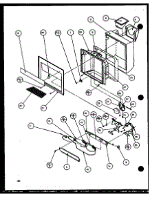 08 - Ice And Water Cavity parts for Amana Refrigerator 36561 / P1108501W from AppliancePartsPros.com
