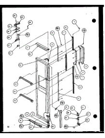 05 - Fz Door parts for Amana Refrigerator 36571 / P1115505W from AppliancePartsPros.com