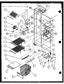 09 - Fz Shelving And Ref Light parts for Amana Refrigerator 36761 / P1135802W W from AppliancePartsPros.com