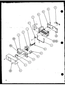 12 - Ice Maker parts for Amana Refrigerator 36761W / P1135801W W from AppliancePartsPros.com