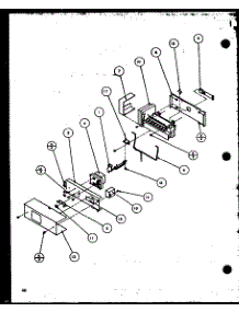 09 - Ice Bucket And Ice Maker parts for Amana Refrigerator 36791 / P1152601W W from AppliancePartsPros.com