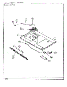 04 - Internal Controls parts for Magic Chef Range 38JN-6AVW-EV from AppliancePartsPros.com