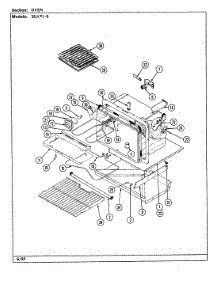 05 - Oven parts for Magic Chef Range 38JN-6AVW-SC from AppliancePartsPros.com