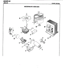 05 - Power Control parts for Jenn-Air Microwave 4001EMC from AppliancePartsPros.com