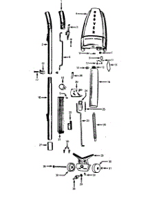 03 - Tank parts for Hoover Vacuum 5240 from AppliancePartsPros.com