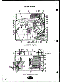 02 - Page 1 parts for Amana Air Conditioner 5-2W from AppliancePartsPros.com