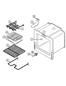 04 - Oven parts for Magic Chef Range 5651XUS from AppliancePartsPros.com