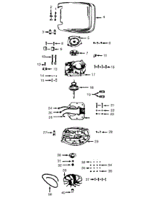 07 - Motor Assembly parts for Hoover Vacuum 574 from AppliancePartsPros.com