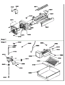 07 - Ice Maker Parts And Add On Ice Maker Kit parts for Amana Refrigerator 58637 / P1317501W L from AppliancePartsPros.com