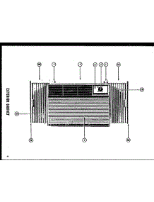 06 - Page 1 parts for Amana Air Conditioner 5-P from AppliancePartsPros.com