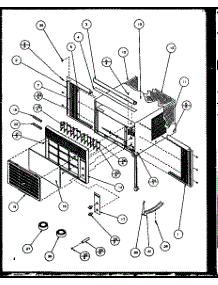 02 - Page 1 parts for Amana Air Conditioner 5P2MC / P1162102R from AppliancePartsPros.com