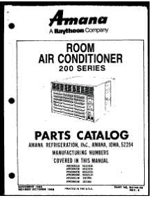 06 - Page 4 parts for Amana Air Conditioner 5P2MS / P9931512R from AppliancePartsPros.com