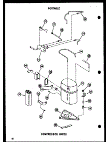 02 - Compressor Parts parts for Amana Air Conditioner 5-SPN / P5497301R from AppliancePartsPros.com