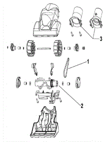 03 - Turbinehandtool parts for Hoover Vacuum 6 from AppliancePartsPros.com