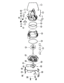 05 - Spincan, Pumpbelt parts for Hoover Washer 0510 from AppliancePartsPros.com