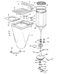 06 - Switch, Spinbelt, Hoses parts for Hoover Washer 0513 from AppliancePartsPros.com