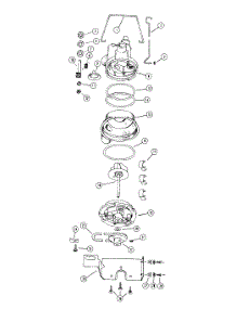 04 - Spincan, Pumpbelt parts for Hoover Washer 0515 from AppliancePartsPros.com
