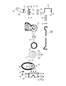 05 - Spincan, Pumpbelt parts for Hoover Washer 0519-80 from AppliancePartsPros.com