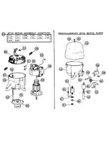 05 - Spinmotor parts for Hoover Washer 0610 from AppliancePartsPros.com