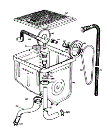 08 - Tub_1Stseries parts for Hoover Washer 0610 from AppliancePartsPros.com