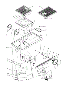 02 - Pump, Hoses, Microswitch, Bearings parts for Hoover Washer 0617-61 from AppliancePartsPros.com