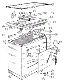 03 - Shell parts for Hoover Washer 0622 from AppliancePartsPros.com