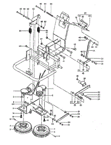 03 - Handle parts for Hoover Vacuum 0916 from AppliancePartsPros.com