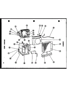 03 - Interior Parts parts for Amana Air Conditioner 109-2G from AppliancePartsPros.com