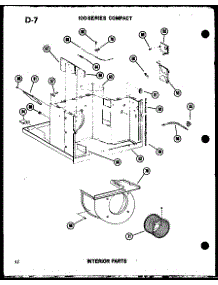 04 - Interior Parts parts for Amana Air Conditioner 109-2N / P5497539R from AppliancePartsPros.com
