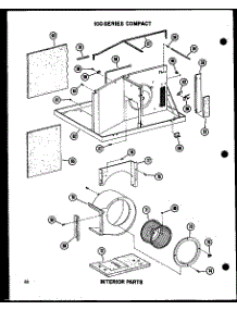 06 - Interior Parts parts for Amana Air Conditioner 109-5J / P5439095R from AppliancePartsPros.com