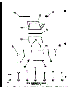 08 - New Automatic Mount C52109-2 (Am-1) parts for Amana Air Conditioner 109-5J / P5439095R from AppliancePartsPros.com