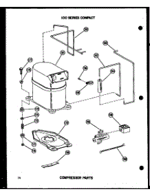 02 - Compressor Parts parts for Amana Air Conditioner 109-5JH / P5439096R from AppliancePartsPros.com
