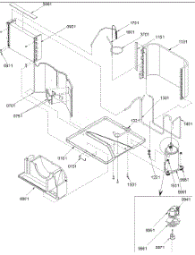 02 - Chassis Assembly parts for Amana Air Conditioner 10M12TA / P1214702R from AppliancePartsPros.com