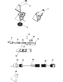 03 - Hose And Tools (111.78401) parts for Hoover Vacuum 111.78401 from AppliancePartsPros.com