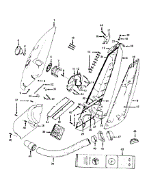 06 - Outerbag parts for Hoover Vacuum 1118 from AppliancePartsPros.com