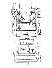 04 - Mainbody parts for Hoover Vacuum 1120 from AppliancePartsPros.com