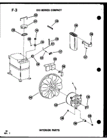 05 - Interior Parts parts for Amana Air Conditioner 113-3EW / P5497559R from AppliancePartsPros.com