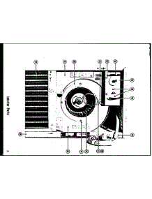 04 - Interior Parts parts for Amana Air Conditioner 11-5DH from AppliancePartsPros.com