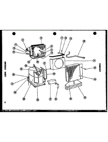 03 - Compact Interior Parts parts for Amana Air Conditioner 11-5G / P5439025R from AppliancePartsPros.com