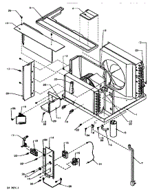 03 - Control Panel & Miscellaneous parts for Amana Air Conditioner 12C5W / P1118119R from AppliancePartsPros.com