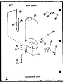 02 - Compressor Parts parts for Amana Air Conditioner 13-3MW / P5497421R from AppliancePartsPros.com