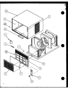 02 - Page 1 parts for Amana Air Conditioner 14C2MA / P1156601R from AppliancePartsPros.com