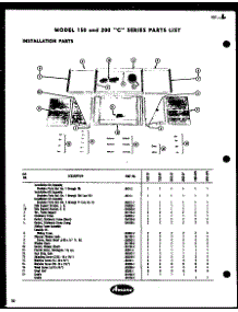 02 - Installation Parts parts for Amana Air Conditioner 150C-3PH from AppliancePartsPros.com