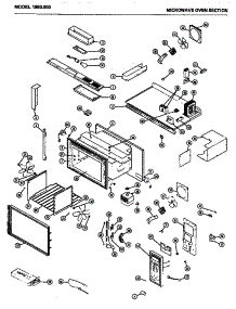05 - Page 1 parts for Amana Microwave 1880.000 from AppliancePartsPros.com