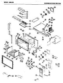 05 - Page 1 parts for Amana Microwave 1890.000 from AppliancePartsPros.com