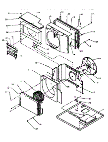 02 - Evap, Condenser, Insul & Air Flow System parts for Amana Air Conditioner 18C3MA / P1156604R from AppliancePartsPros.com