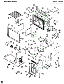 06 - Page 1 parts for Amana Microwave 1995.000 from AppliancePartsPros.com