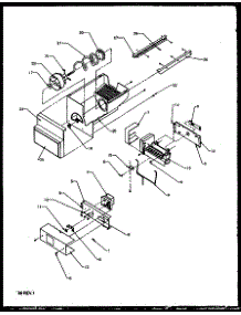10 - Ice Maker parts for Amana Refrigerator 1999CIWEW / P1171101W W from AppliancePartsPros.com