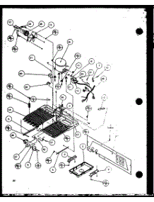 09 - Machine Compartment parts for Amana Refrigerator 1999CIWW / P1121502W W from AppliancePartsPros.com